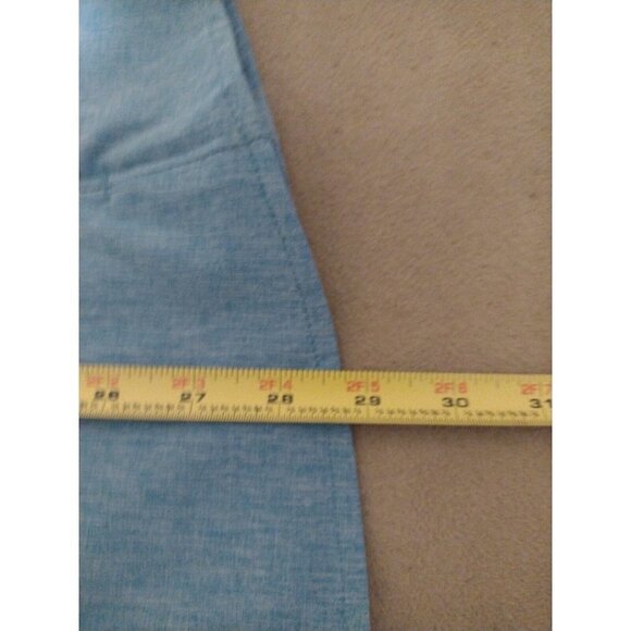 NWT New Women's Field & Stream Long Sleeve Vented Button Shirt XL Blue - Picture 10 of 12